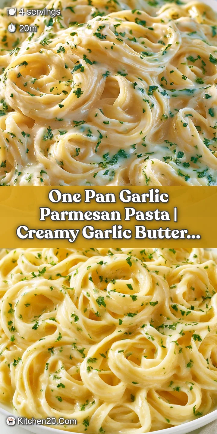 Close-up of silky pasta strands coated in a rich, velvety cheese sauce with toasted garlic and golden highlights.