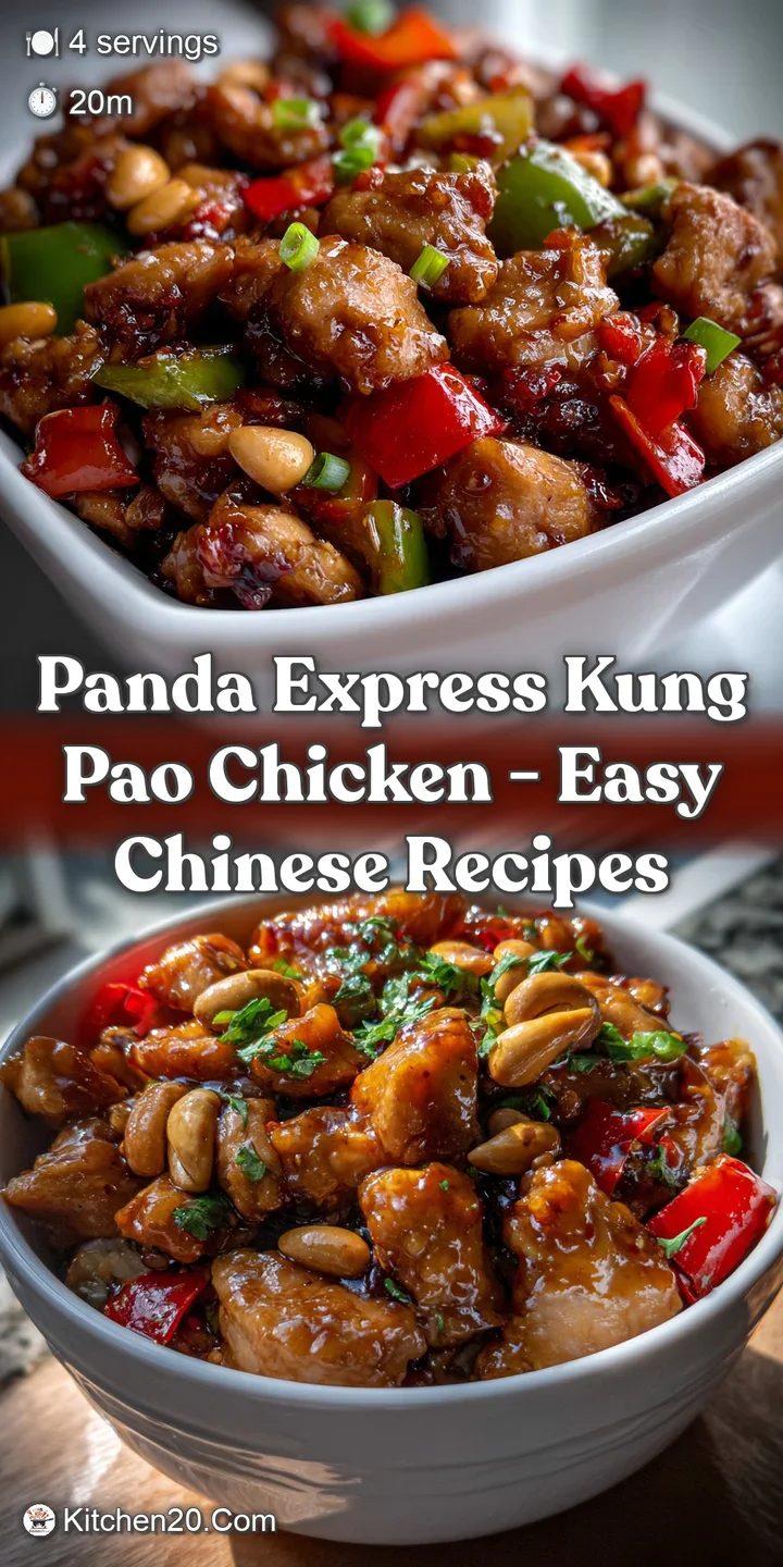 Panda Express Kung Pao Chicken - Easy Chinese Recipes