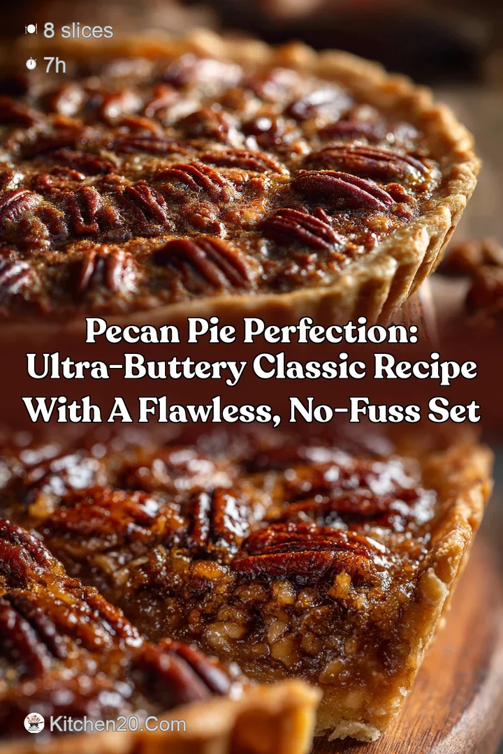 Pecan Pie Perfection: Ultra-Buttery Classic Recipe with a Flawless No-Fuss Set