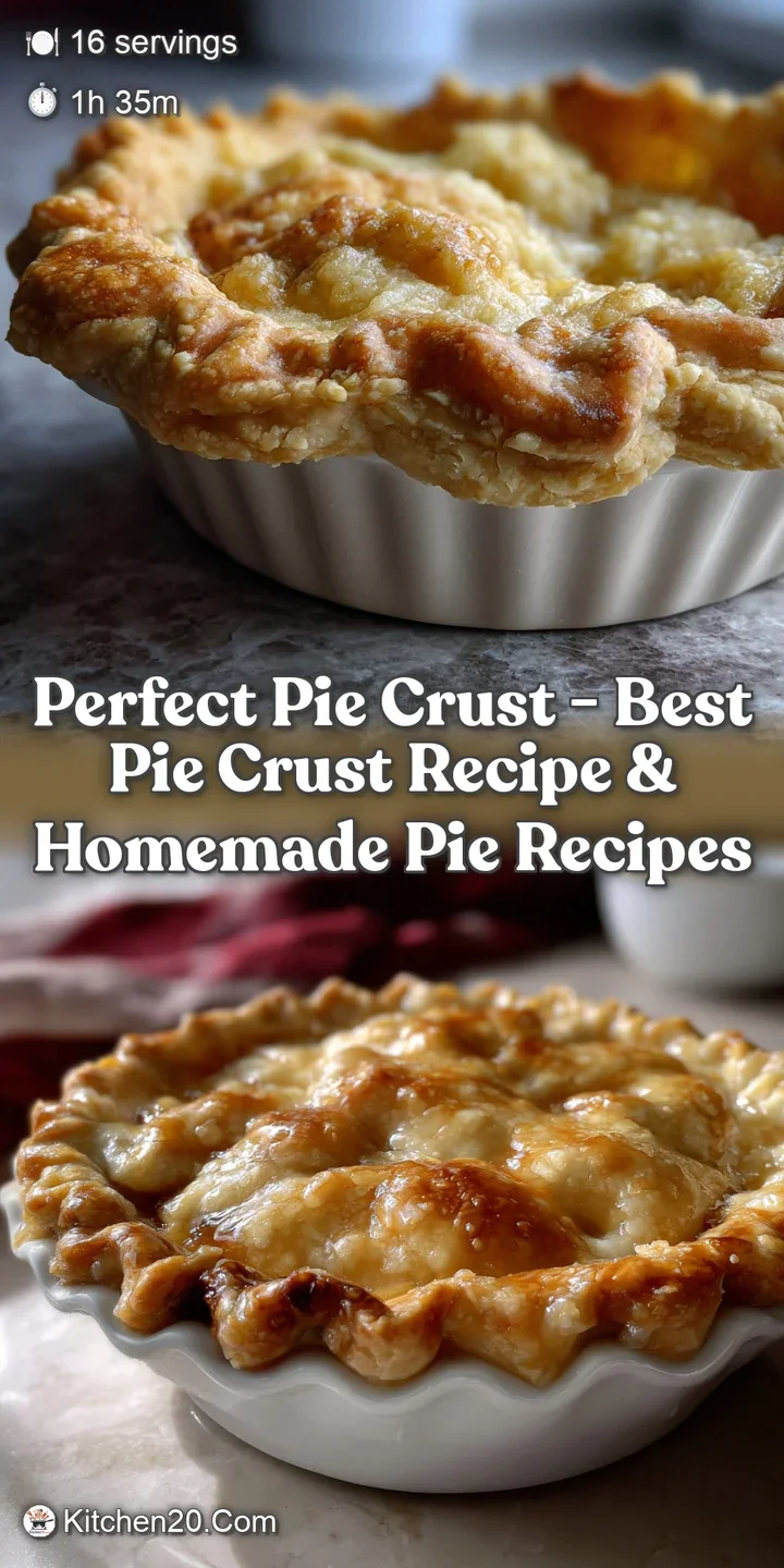 Close-up of a rustic pie crust, its layers visibly flaky. The filling peeks through, with a vibrant color, suggesting a ta...