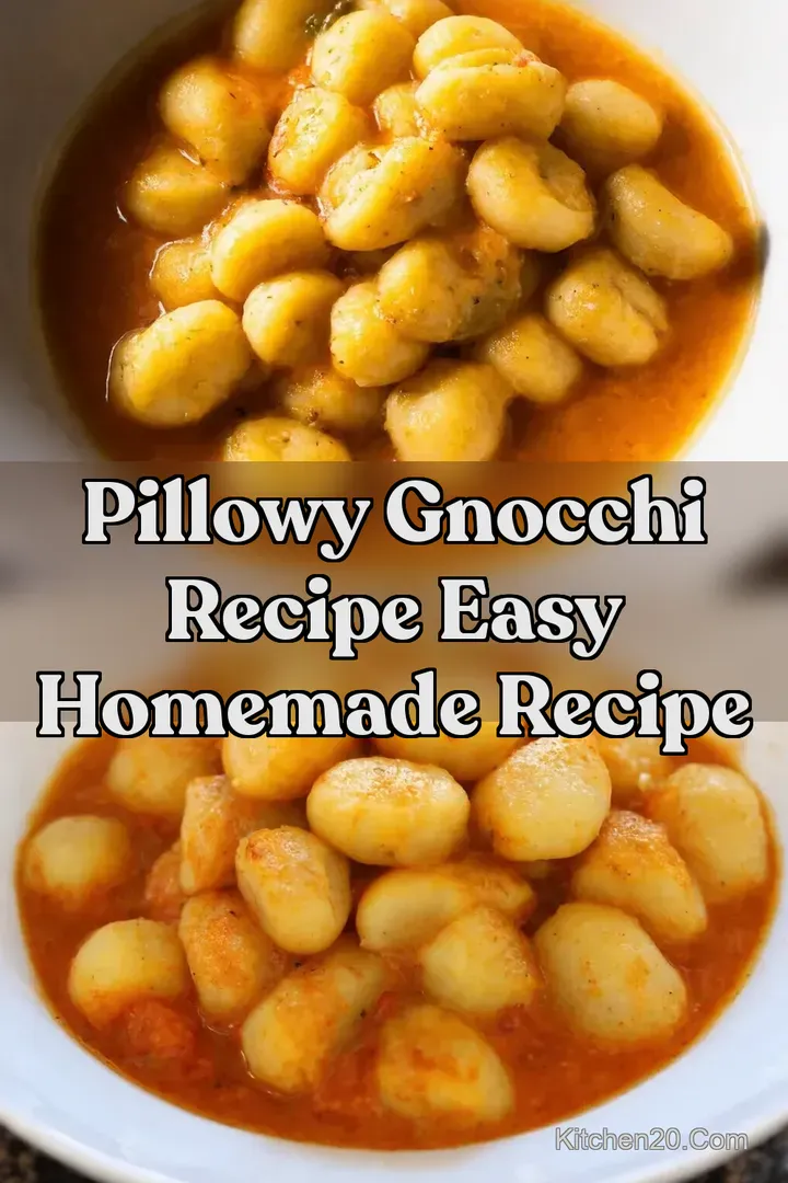 Pillowy Gnocchi Recipe Easy Homemade Recipe