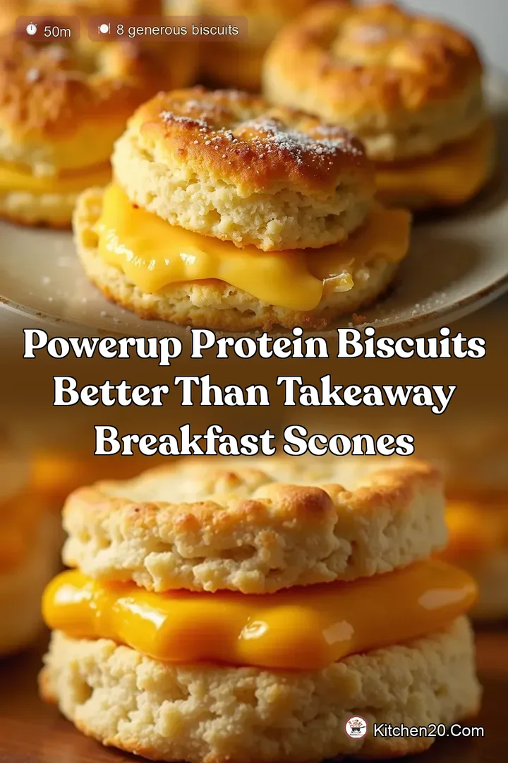 PowerUp Protein Biscuits Better Than Takeaway Breakfast Scones