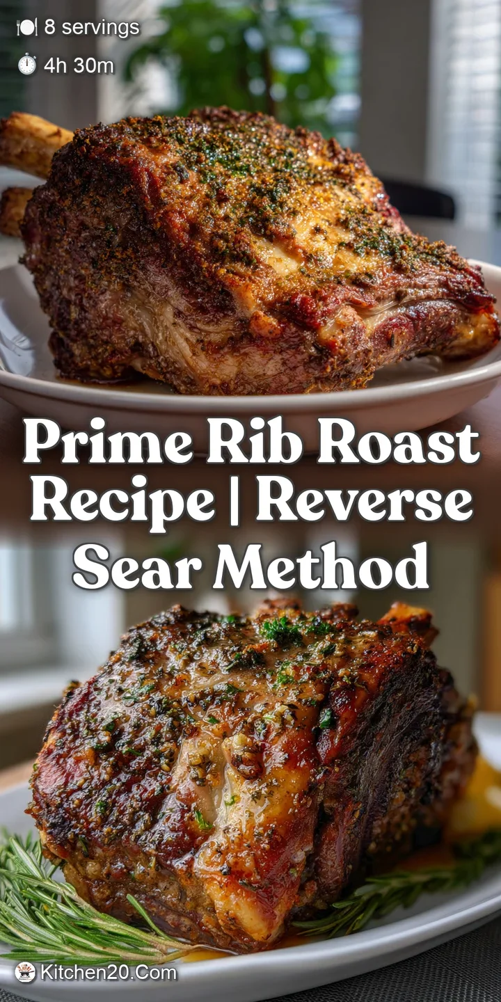 A close-up of tender prime rib, showcasing the vibrant pink inside, juicy texture, and succulent, flavorful fat, ready to ...