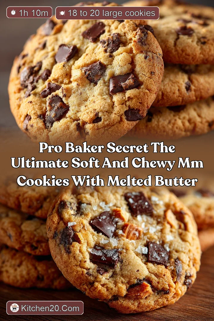 Pro Baker Secret The Ultimate Soft and Chewy MM Cookies with Melted Butter