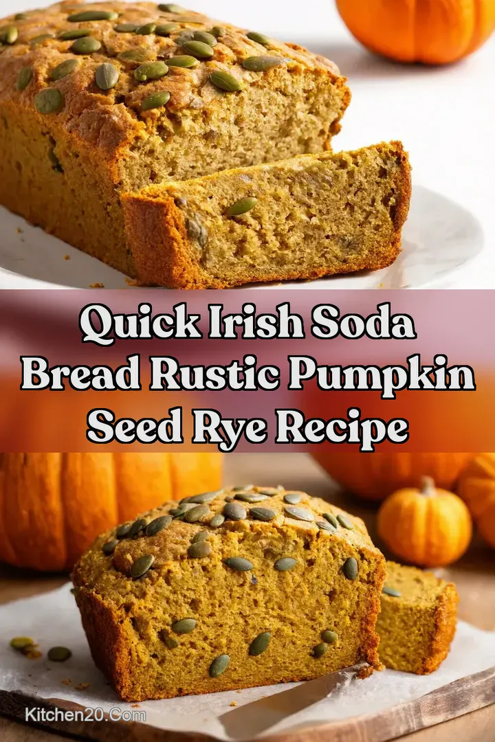 Quick Irish Soda Bread Rustic Pumpkin Seed Rye Recipe