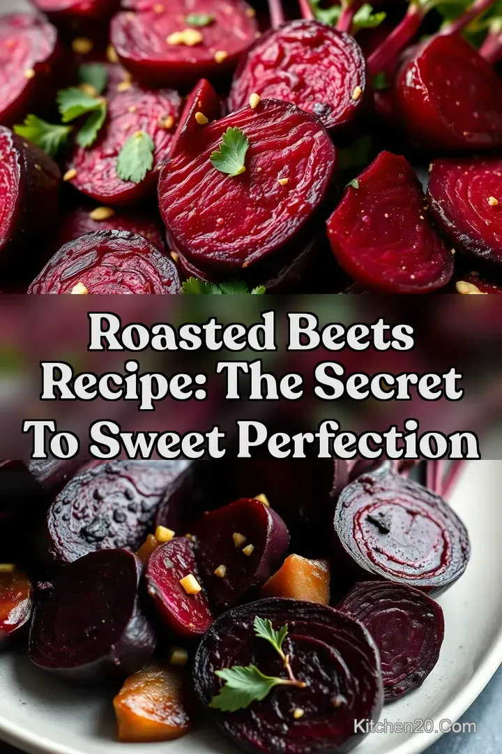 Roasted Beets Recipe: The Secret to Sweet Perfection : PIN FOR LATER Roasted Beets Recipe: The Secret to Sweet Perfection
