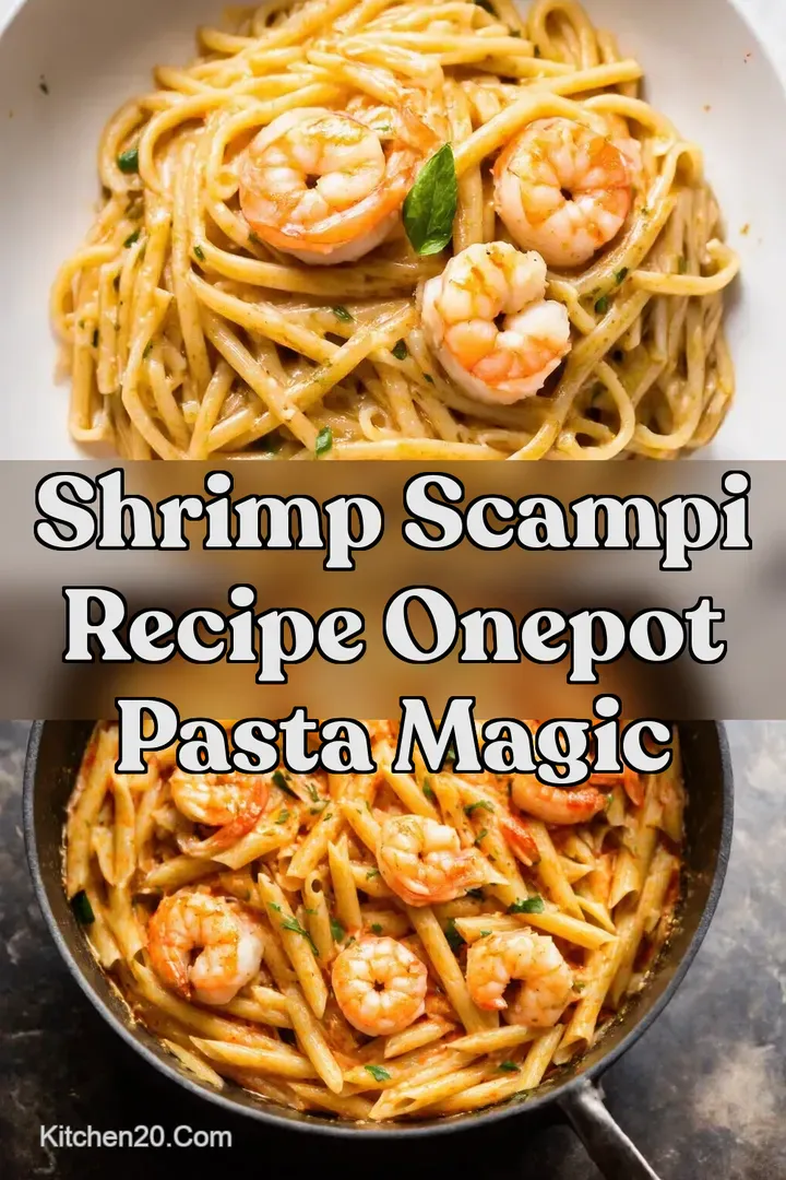 Shrimp Scampi Recipe OnePot Pasta Magic