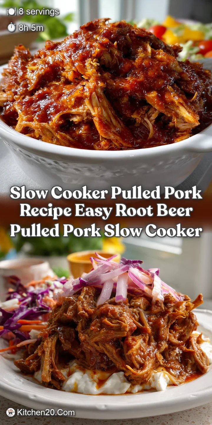Slow Cooker Pulled Pork Recipe Easy Root Beer Pulled Pork Slow Cooker