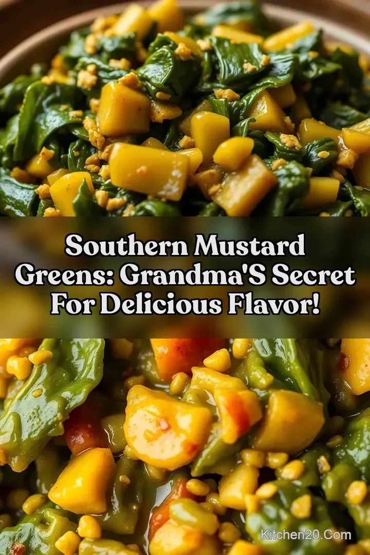 Southern Mustard Greens: Grandma s Secret for Delicious Flavor!