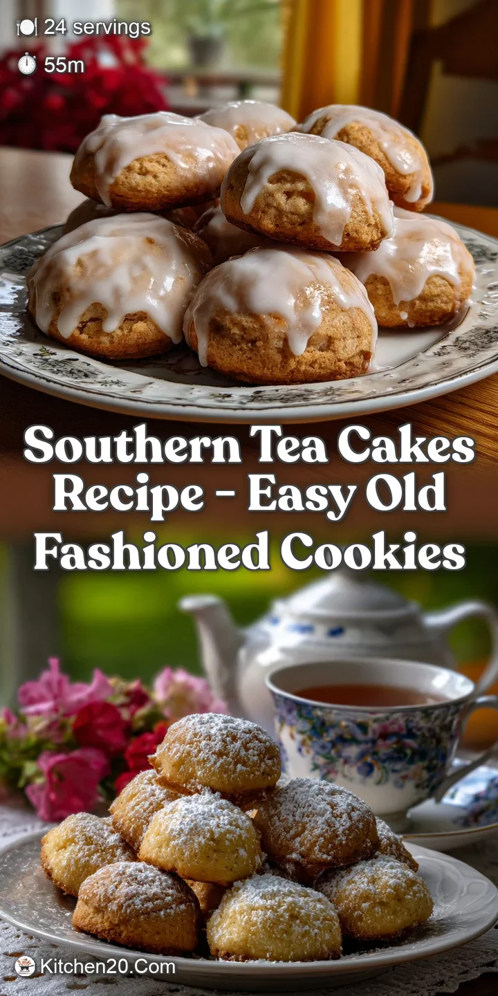 Southern Tea Cakes Recipe - Easy Old Fashioned Cookies