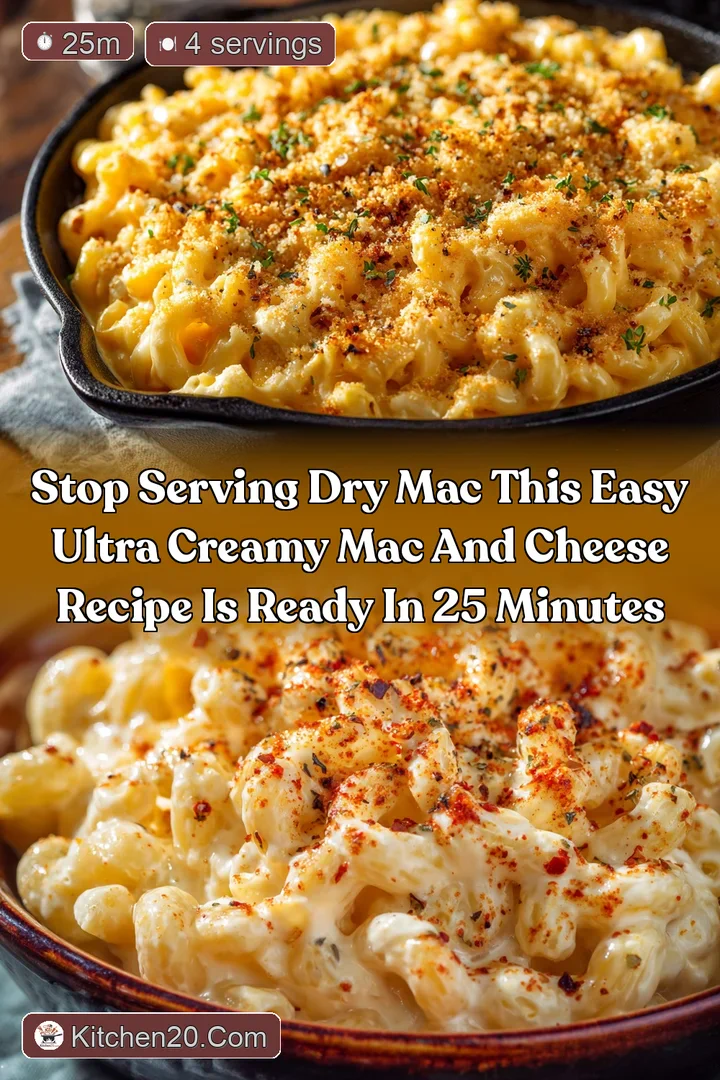 Stop Serving Dry Mac This Easy Ultra Creamy Mac and Cheese Recipe is Ready in 25 Minutes