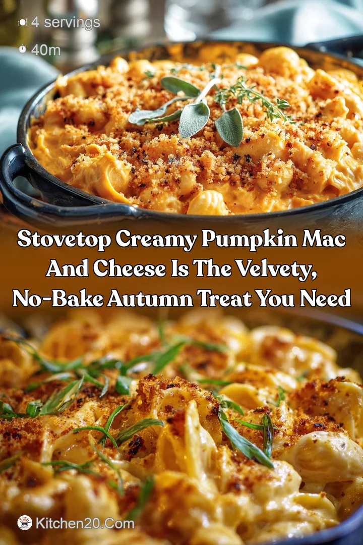Stovetop Creamy Pumpkin Mac and Cheese is the Velvety No-Bake Autumn Treat You Need