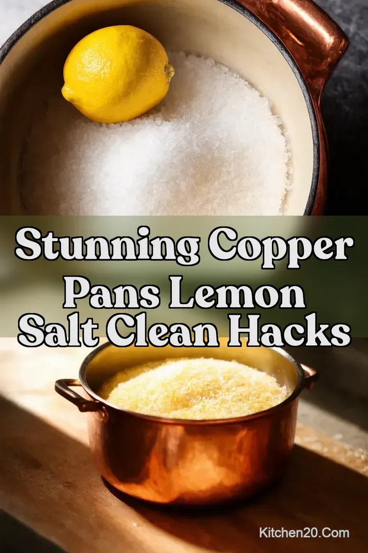 Stunning Copper Pans Lemon Salt Clean Hacks