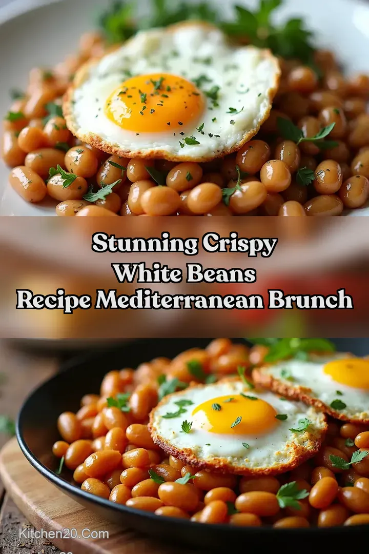 Stunning Crispy White Beans Recipe Mediterranean Brunch