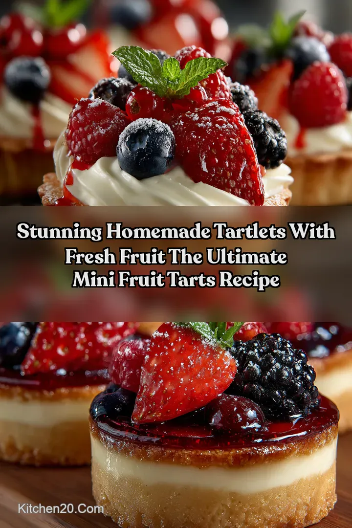 Stunning Homemade Tartlets With Fresh Fruit The Ultimate Mini Fruit Tarts Recipe