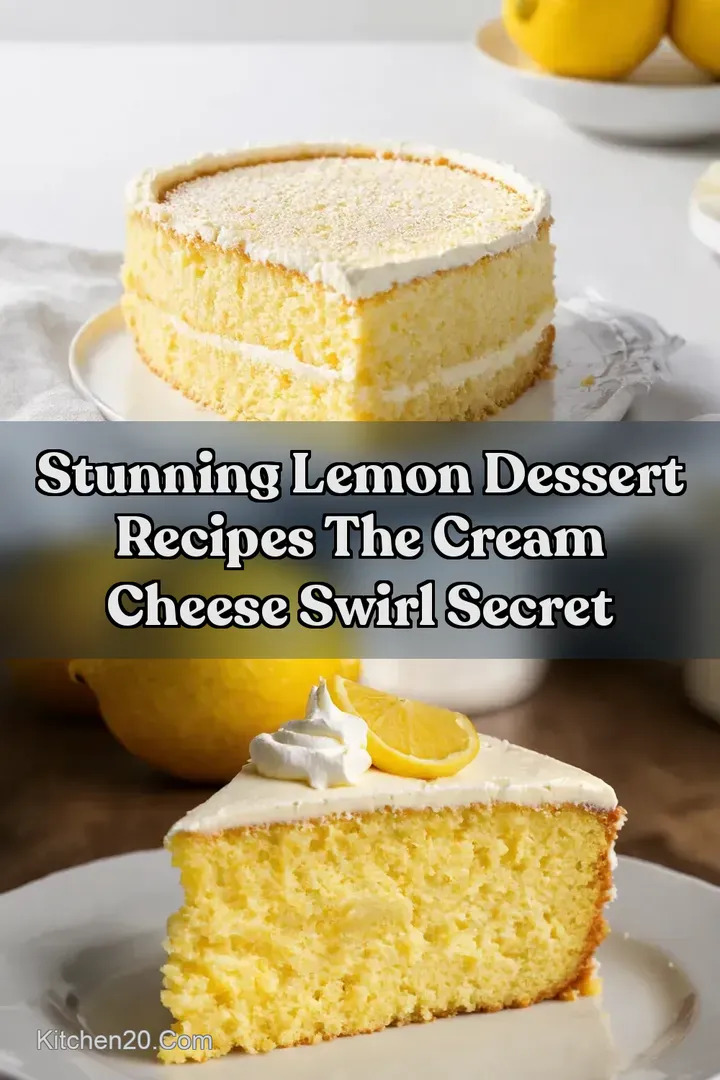 Stunning Lemon Dessert Recipes The Cream Cheese Swirl Secret