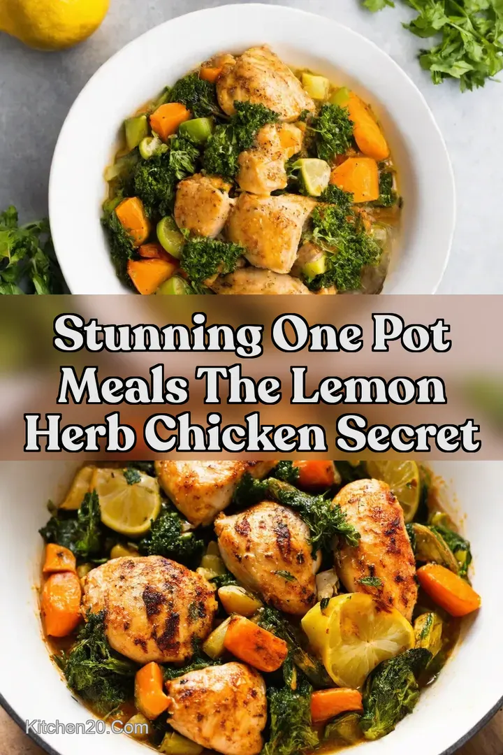 Stunning One Pot Meals The Lemon Herb Chicken Secret