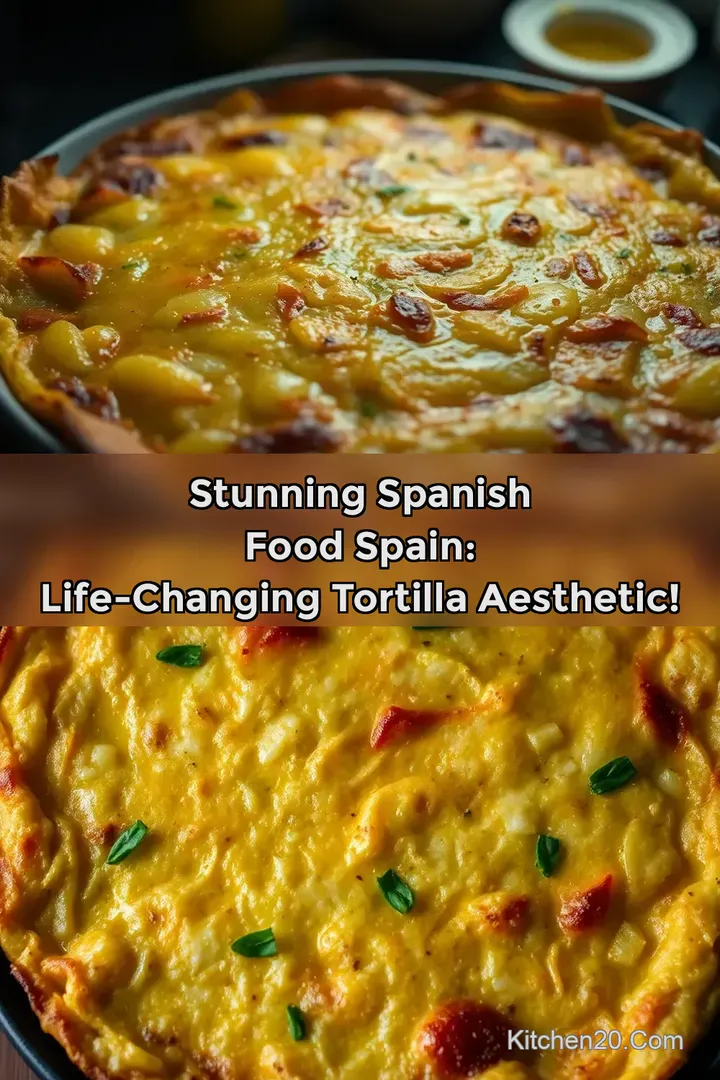Stunning Spanish Food Spain: Life-Changing Tortilla Aesthetic!