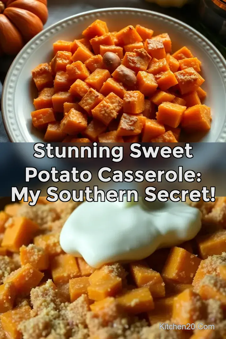 Stunning Sweet Potato Casserole: My Southern Secret!