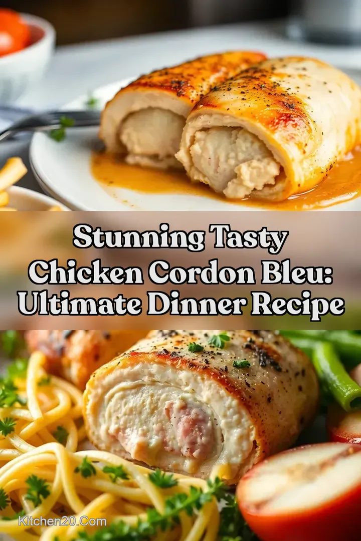 Stunning Tasty Chicken Cordon Bleu: Ultimate Dinner Recipe
