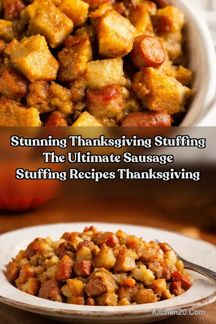 Stunning Thanksgiving Stuffing The Ultimate Sausage Stuffing Recipes Thanksgiving : PIN FOR LATER Stunning Thanksgiving Stuffing The Ultimate Sausage Stuffing Recipes Thanksgiving