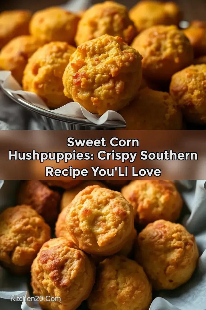 Sweet Corn Hushpuppies: Crispy Southern Recipe You ll Love