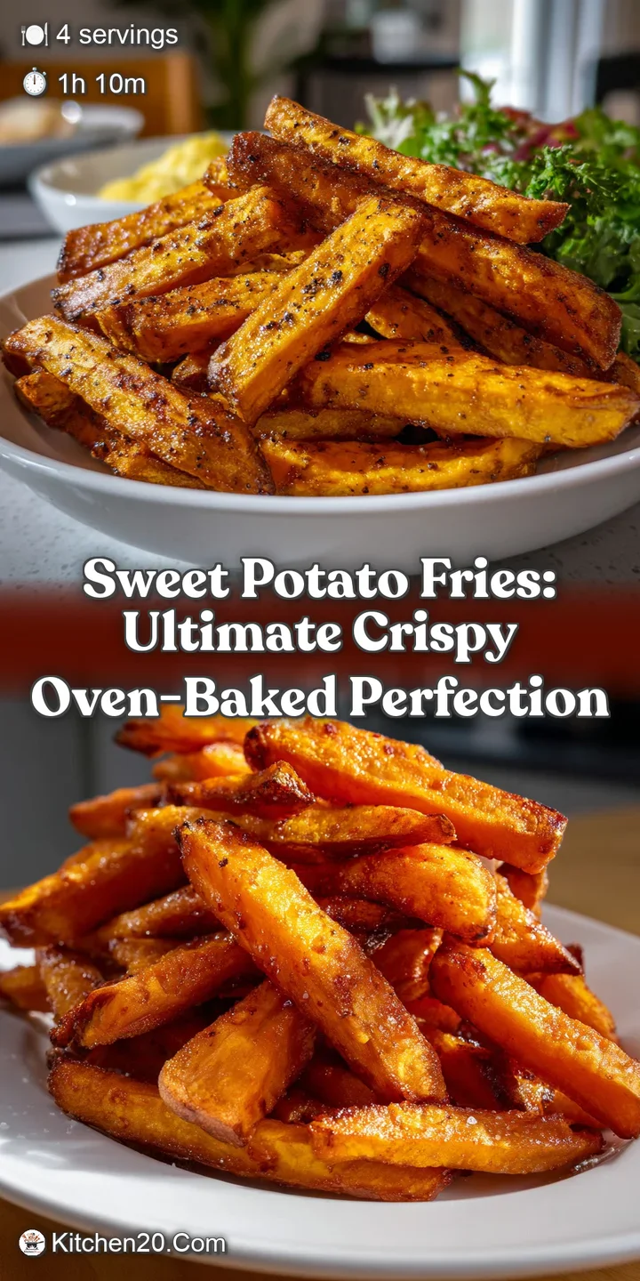 Sweet Potato Fries: Ultimate Crispy Oven-Baked Perfection