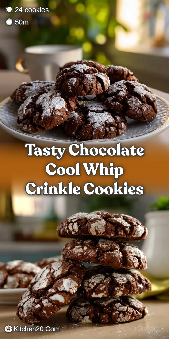 Close-up of a single, delectable chocolate crinkle cookie, its sugary fissures hinting at a soft, chewy center.