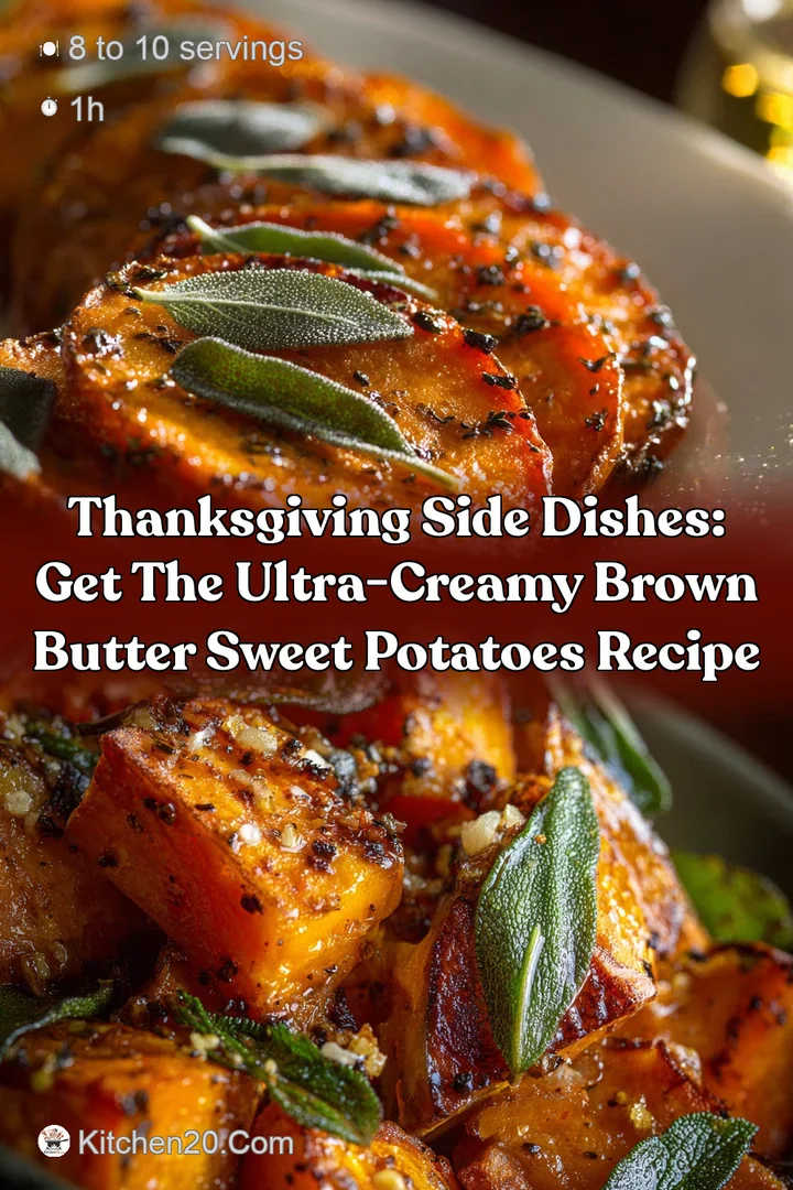 Thanksgiving Side Dishes: Get the Ultra-Creamy Brown Butter Sweet Potatoes Recipe