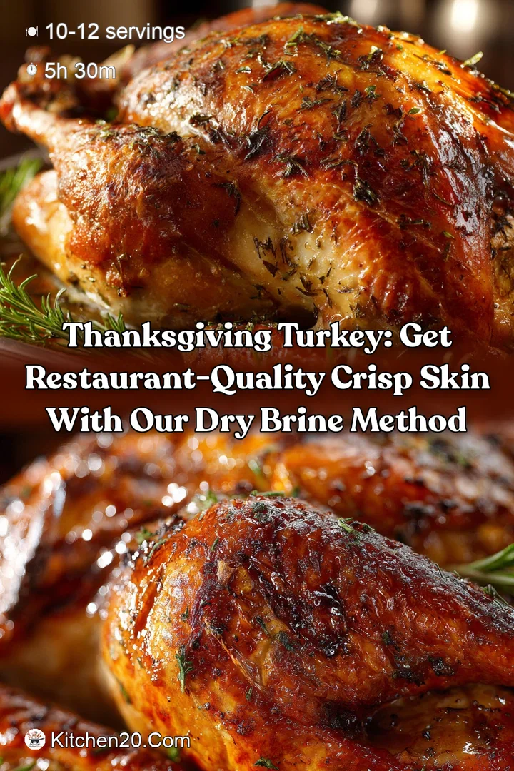 Thanksgiving Turkey: Get Restaurant-Quality Crisp Skin with Our Dry Brine Method
