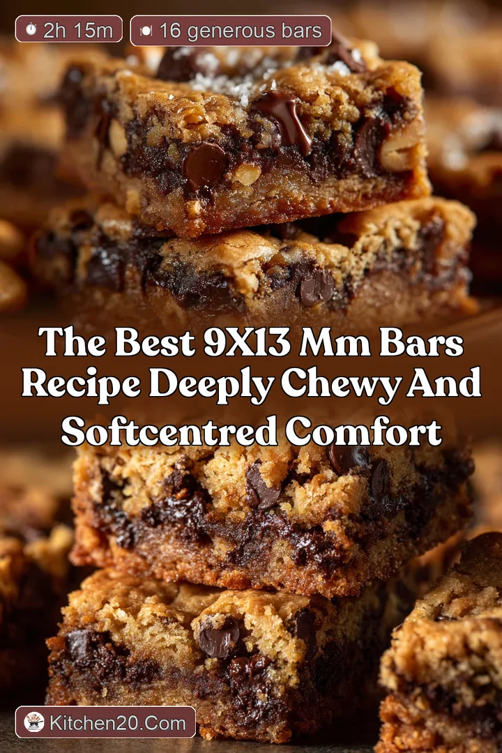 The Best 9x13 MM Bars Recipe Deeply Chewy and SoftCentred Comfort