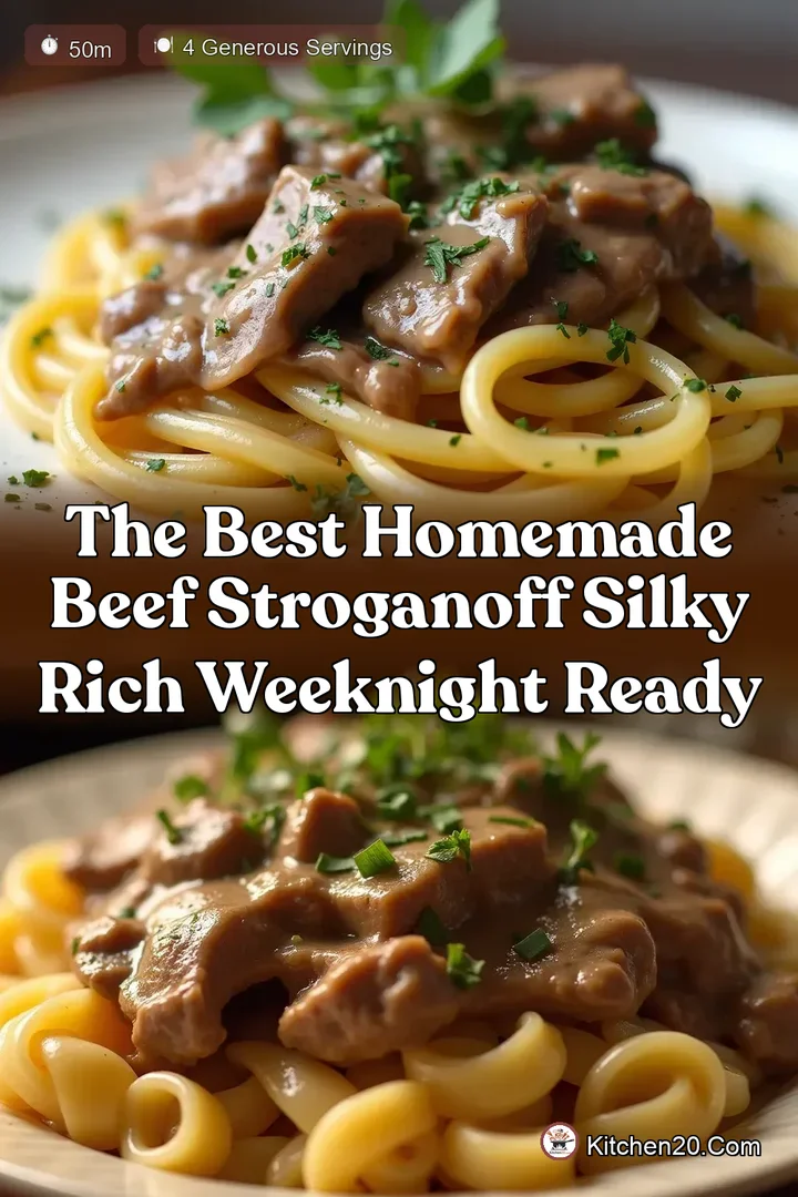 The Best Homemade Beef Stroganoff Silky Rich Weeknight Ready