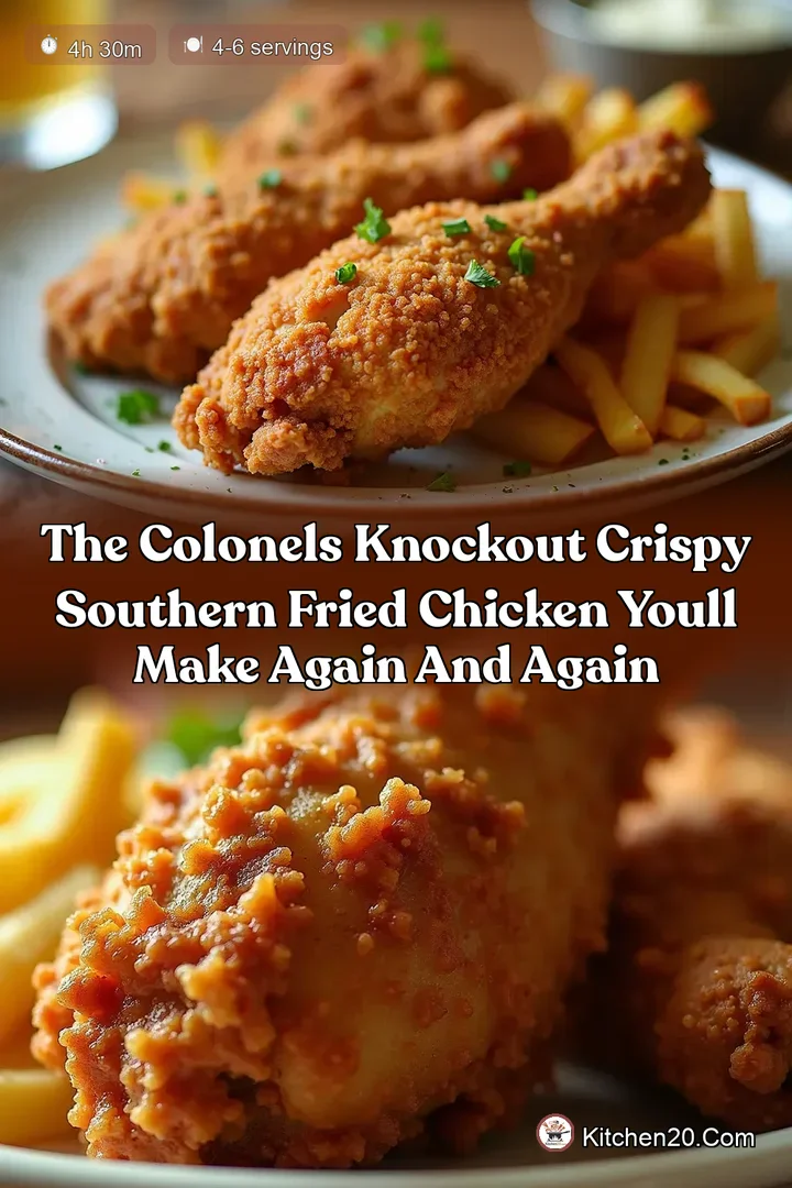 The Colonels Knockout Crispy Southern Fried Chicken Youll Make Again and Again