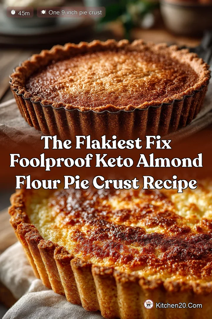 The Flakiest Fix Foolproof Keto Almond Flour Pie Crust Recipe