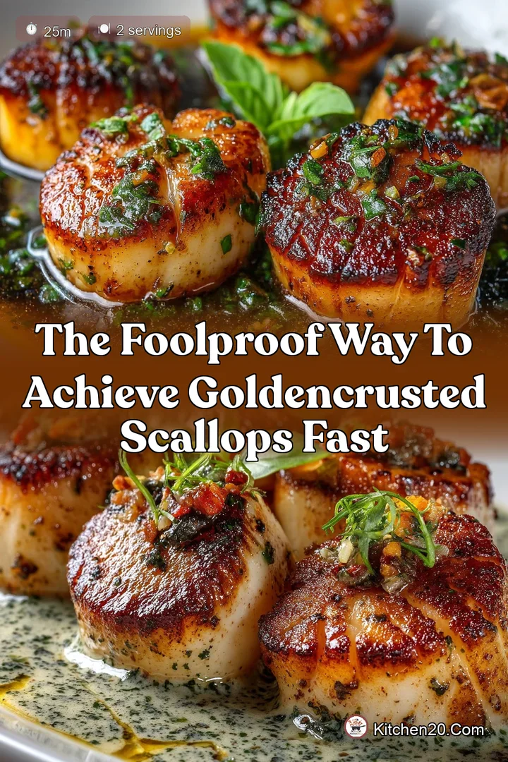 The Foolproof Way to Achieve GoldenCrusted Scallops Fast