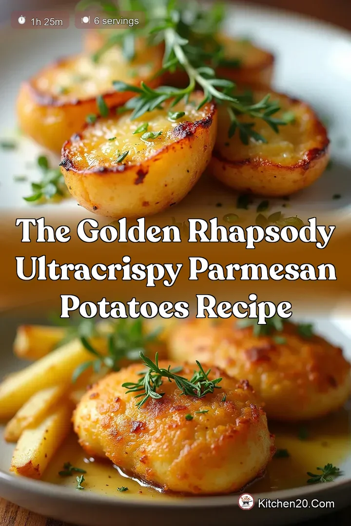 The Golden Rhapsody UltraCrispy Parmesan Potatoes Recipe