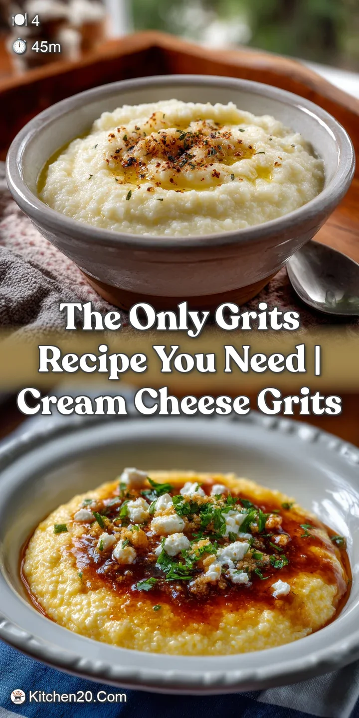 The Only Grits Recipe You Need | Cream Cheese Grits