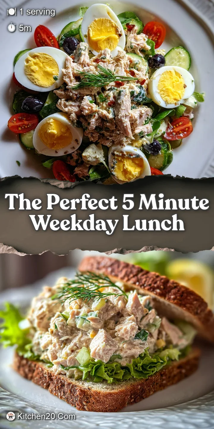 Close-up of tuna salad; creamy, light, and savory, with bits of celery and herbs visible, spread on toasted bread.