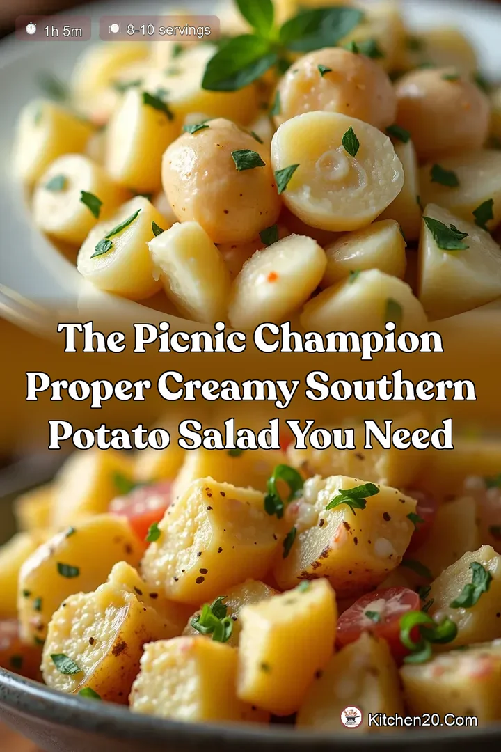 The Picnic Champion Proper Creamy Southern Potato Salad You Need