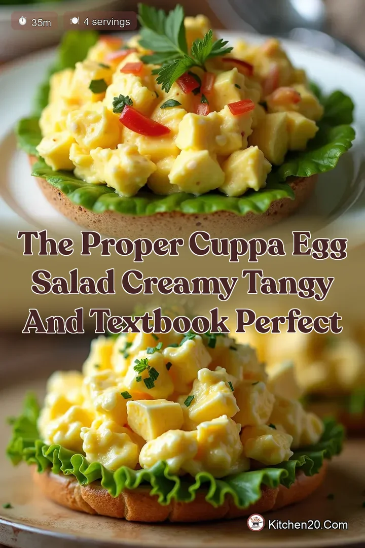 The Proper Cuppa Egg Salad Creamy Tangy and Textbook Perfect