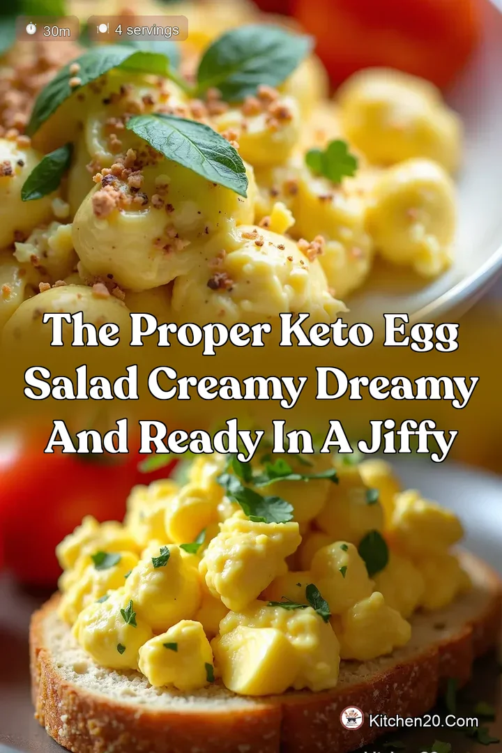 The Proper Keto Egg Salad Creamy Dreamy and Ready in a Jiffy