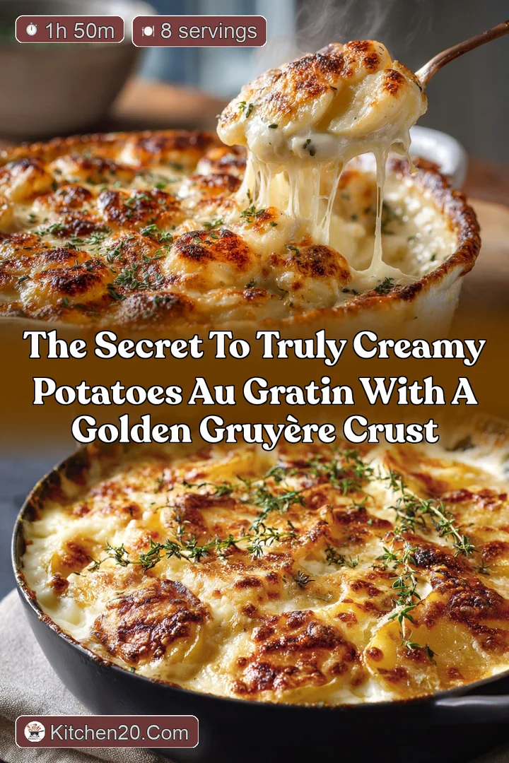 The Secret to Truly Creamy Potatoes Au Gratin with a Golden Gruy&egrave;re Crust
