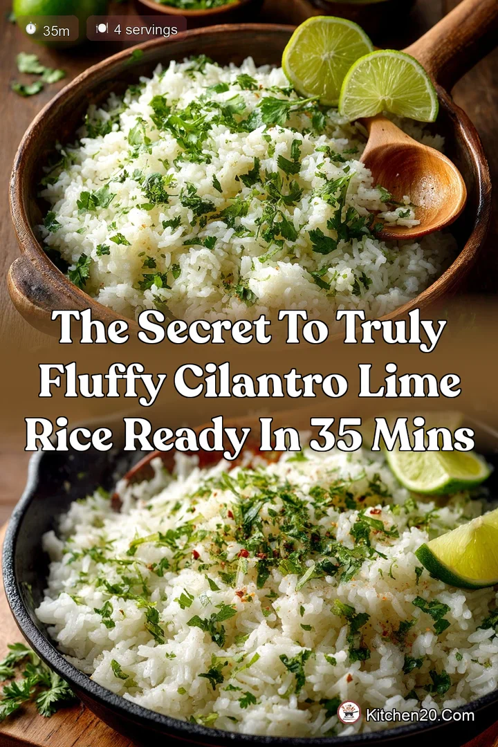 The Secret to Truly Fluffy Cilantro Lime Rice Ready in 35 Mins