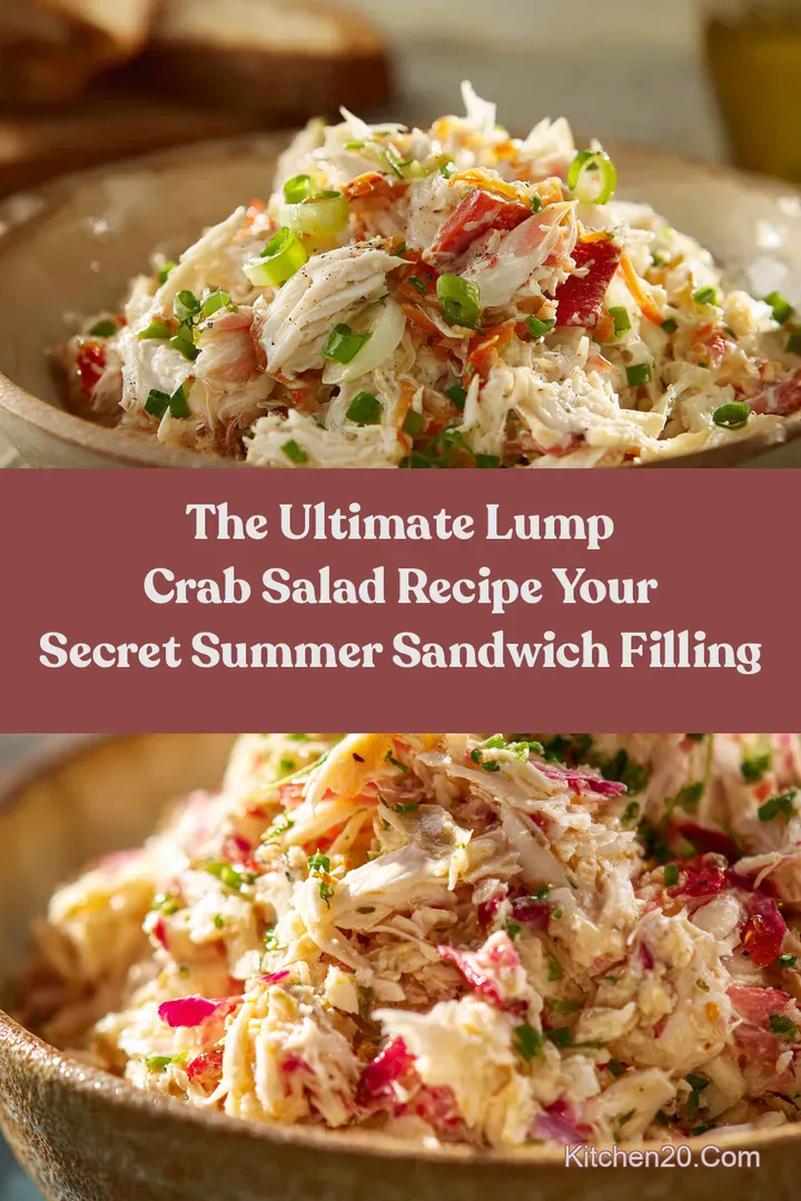 The Ultimate Lump Crab Salad Recipe Your Secret Summer Sandwich Filling