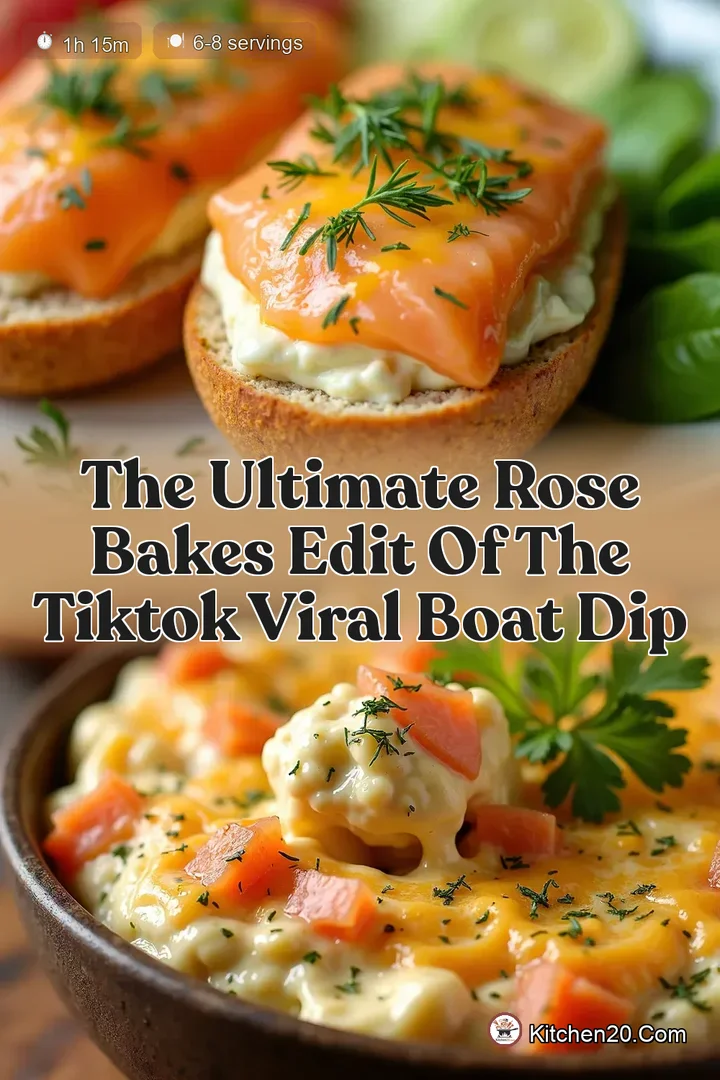 The Ultimate Rose Bakes Edit of the TikTok Viral Boat Dip