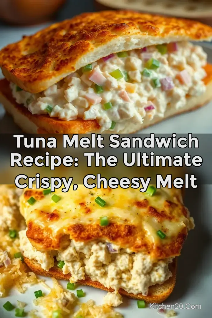 Tuna Melt Sandwich Recipe: The Ultimate Crispy Cheesy Melt