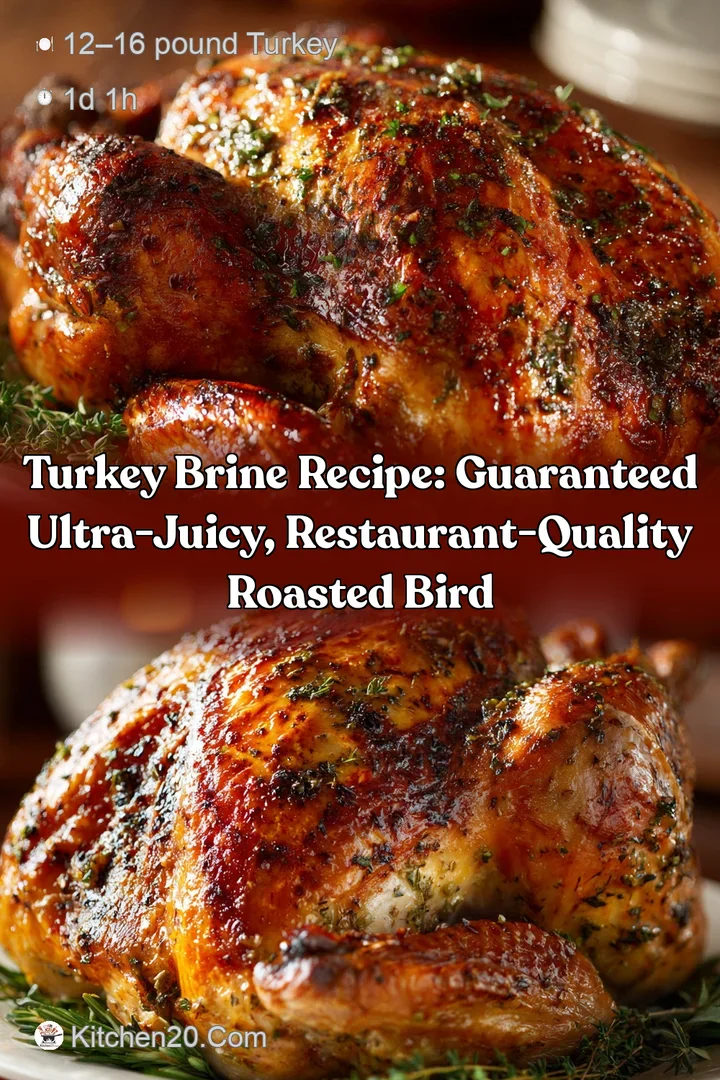 Turkey Brine Recipe: Guaranteed Ultra-Juicy Restaurant-Quality Roasted Bird
