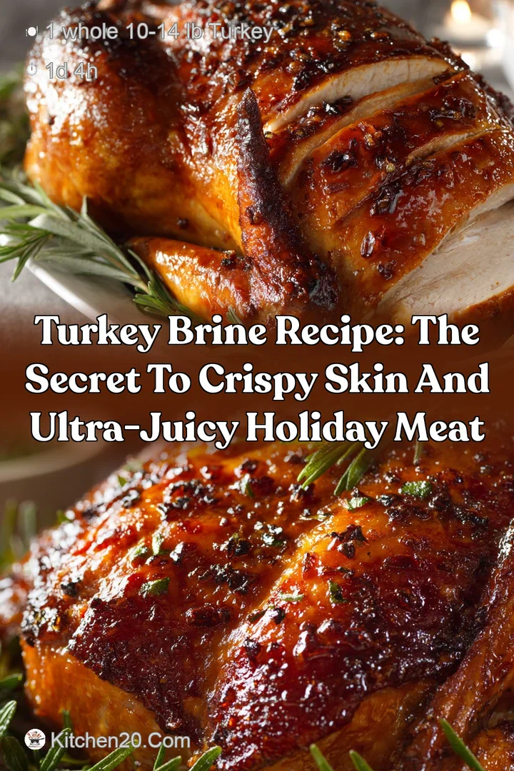 Turkey Brine Recipe: The Secret to Crispy Skin and Ultra-Juicy Holiday Meat