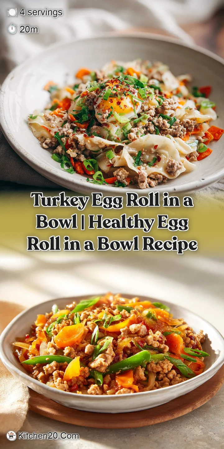 Close-up showing glistening ground turkey and crisp shredded cabbage with flecks of bright orange carrots in savory sauce.