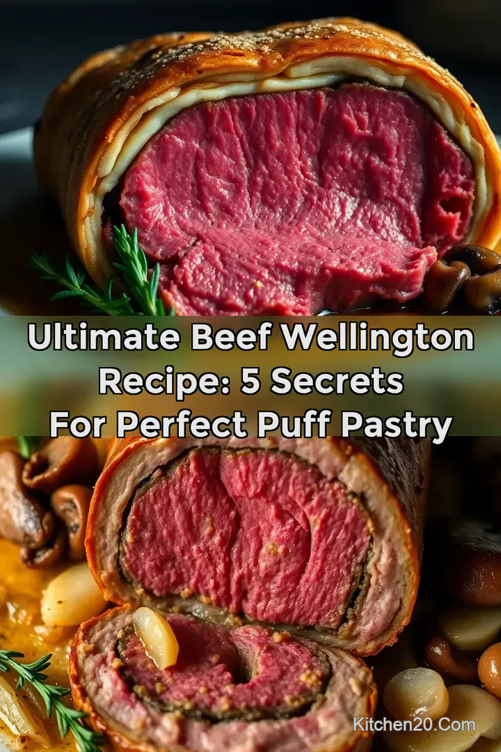 Ultimate Beef Wellington Recipe: 5 Secrets for Perfect Puff Pastry